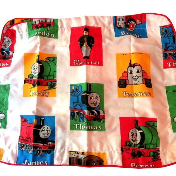 1992 Britt Allcroft Limited Thomas the Train & Friends Pillow Shams 2 Standard - Picture 3 of 10